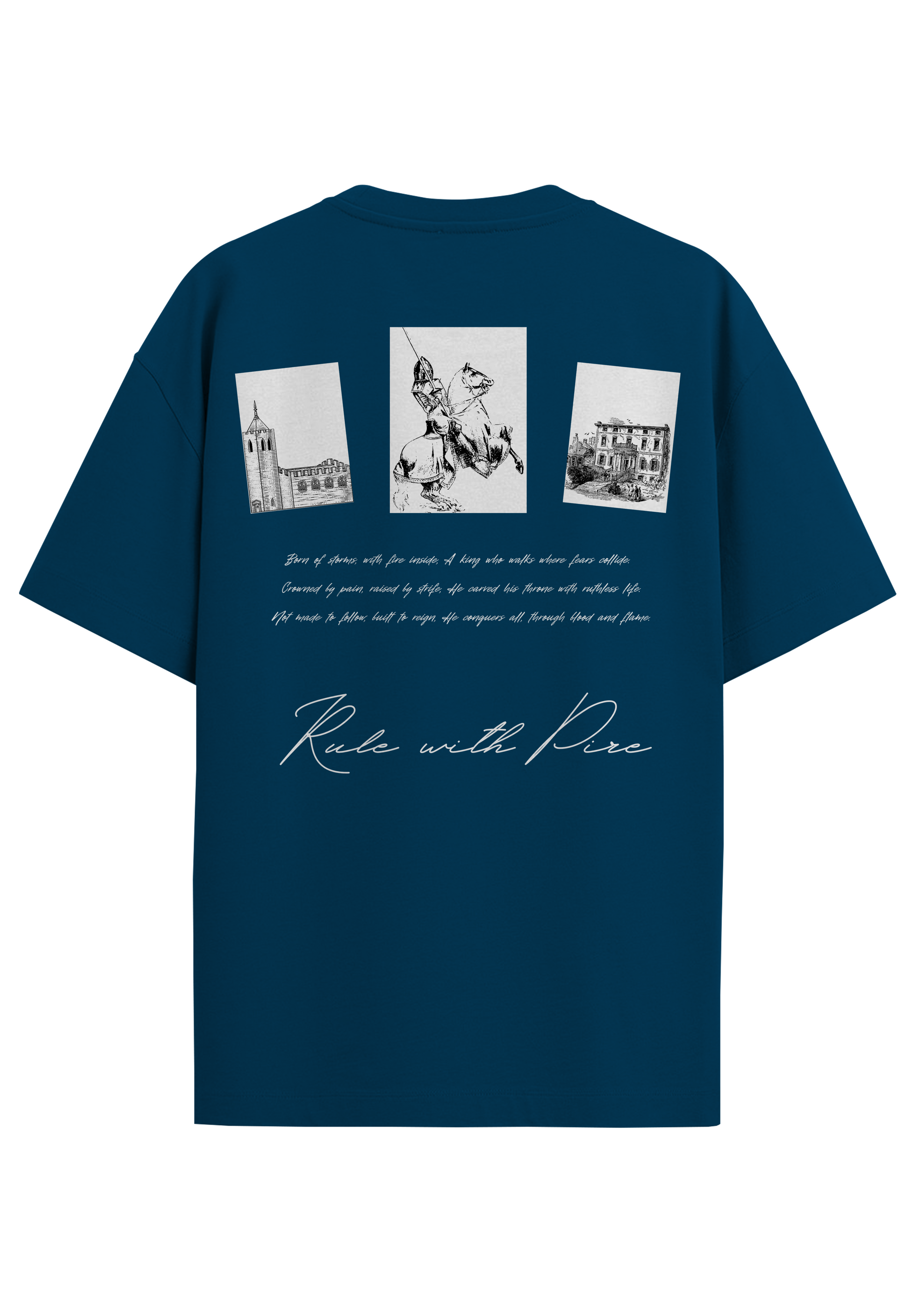 RULE THE FIRE OVERSIZED T-SHIRT
