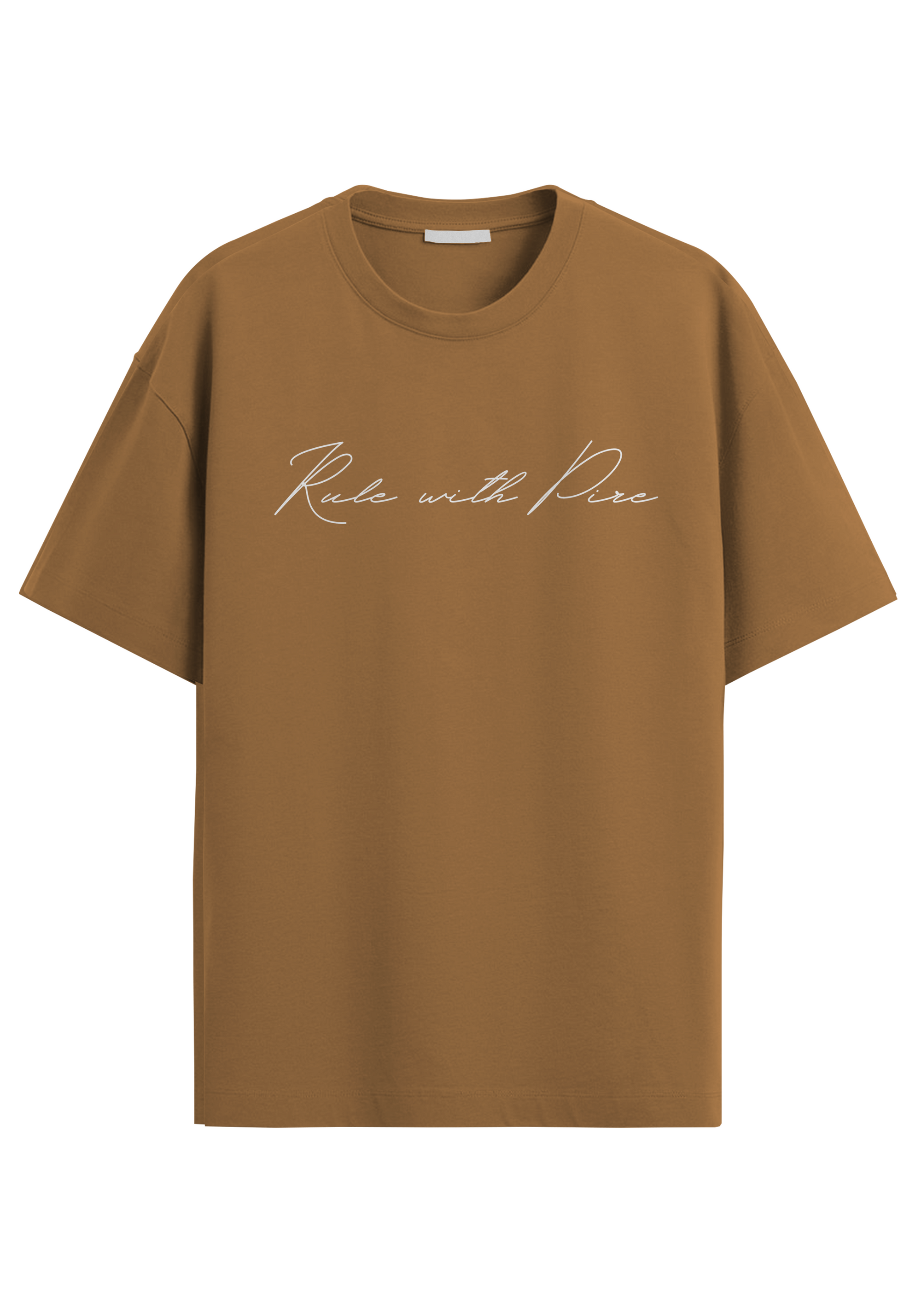 RULE THE FIRE BISCUIT OVERSIZED T-SHIRT