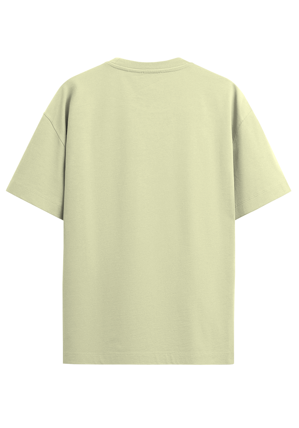 THEWAYOUTH CREAM 240GSM OVERSIZED T-SHIRT