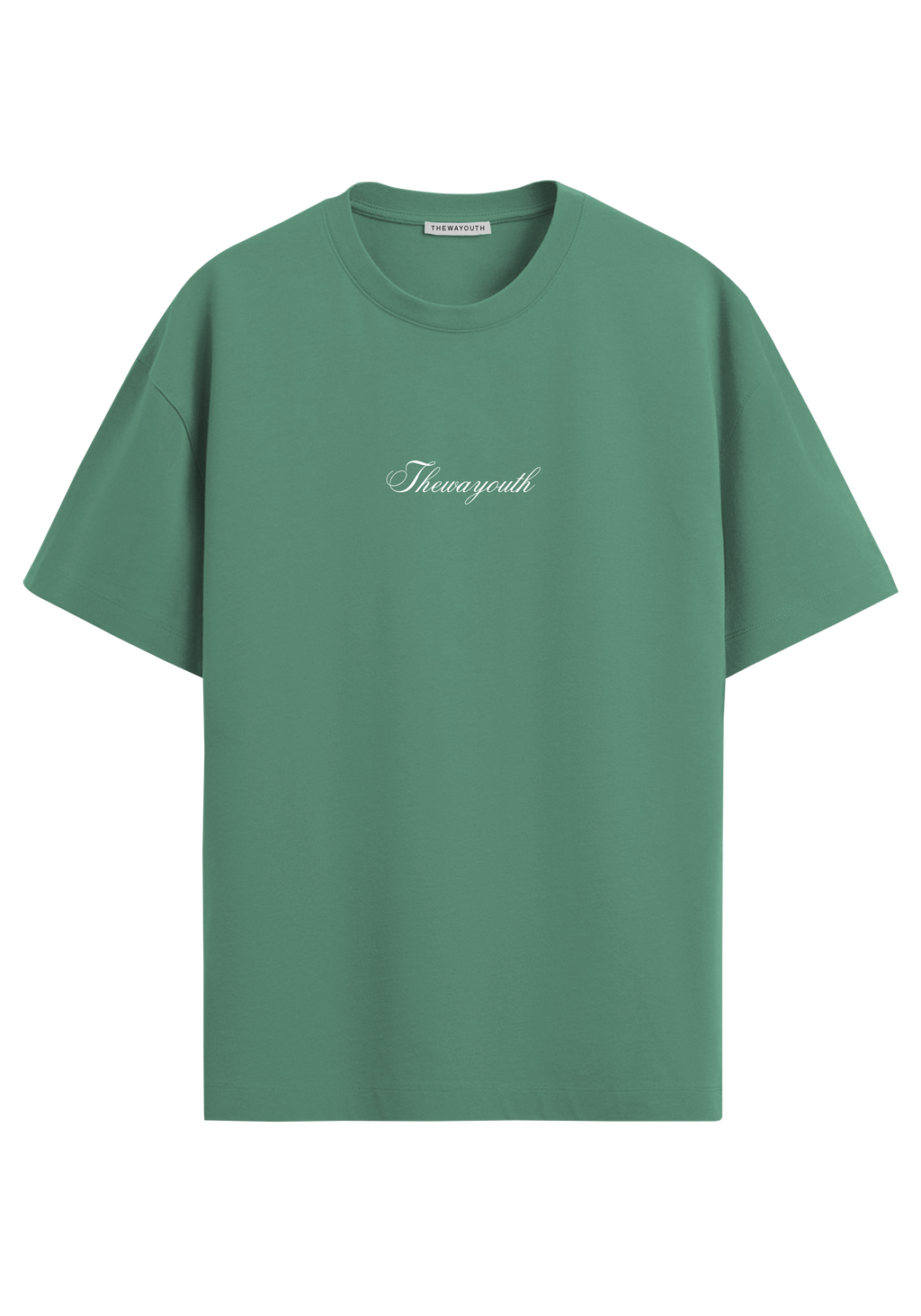 THEWAYOUTH MINT 240GSM OVERSIZED T-SHIRT