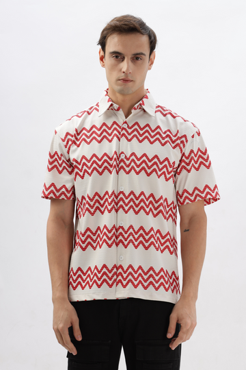 OFF WHITE ZIGZAG SHIRT